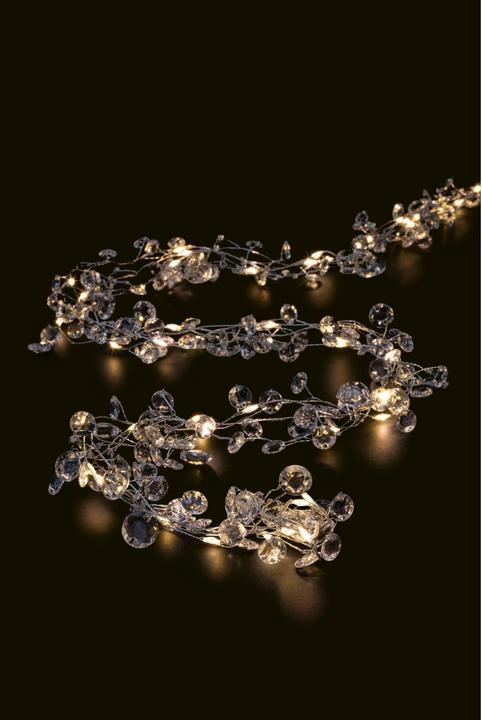 Immagine prodotto STT Catena luminosa a LED Silver Jewels, 80 LED, 2 m, per interni (2 m)