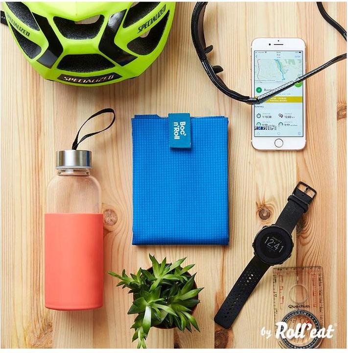 Actual product image Roll'Eat Lunch Bag BocnRoll Active Blue