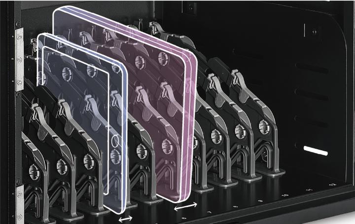 Image du produit AVerMedia L'armoire de recharge intelligente X12 prend en charge jusqu'à 12 appareils Ordinateurs portables