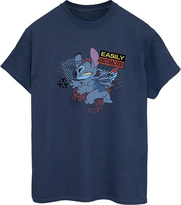 Produktbild Disney Lilo And Stitch Easily Distracted TShirt (M)