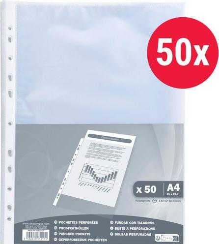 Actual product image Exacompta Sleeves and bags (A4, 50 x)