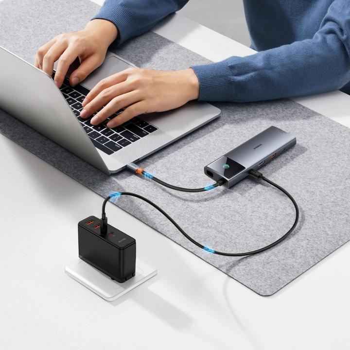 Produktbild Baseus 10in1 Hub Metal Gleam II Series (USB-C, 10 Ports)