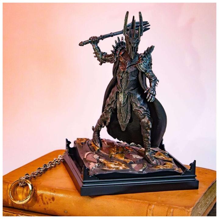 Produktbild Noble Collection Herr der Ringe Diorama Figure Sauron 17 cm