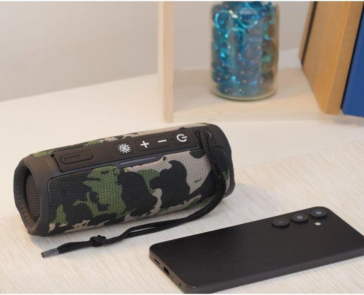 Produktbild Hoco Tragbarer Bluetooth-Lautsprecher HC16 in Tarnfarbe (3 h)