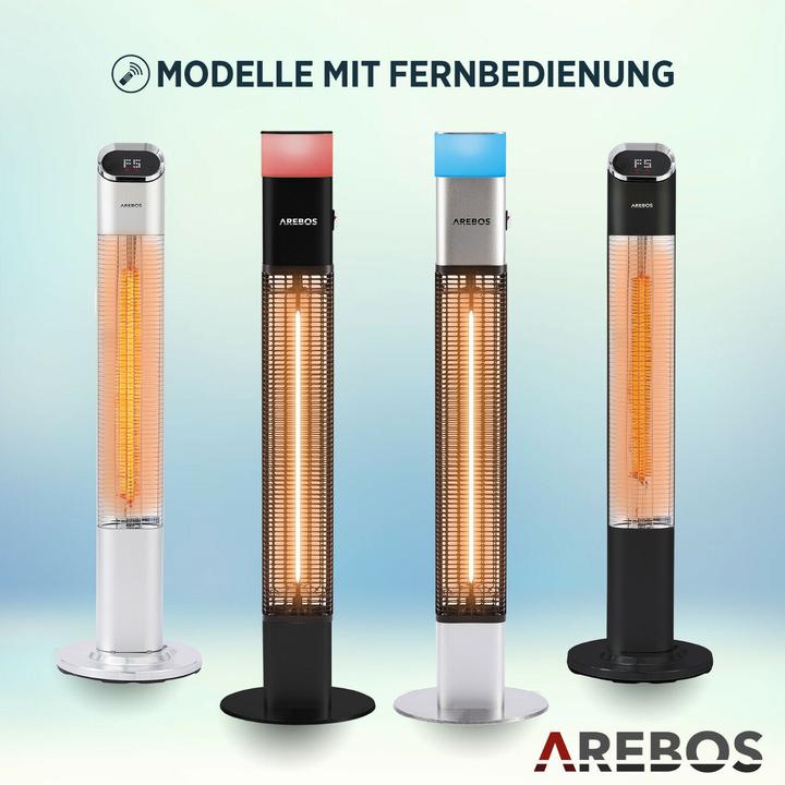 Immagine prodotto Arebos Riscaldatore radiante (1500 W)