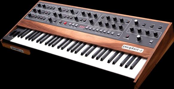 Actual product image Sequential Prophet-5 synthesiser