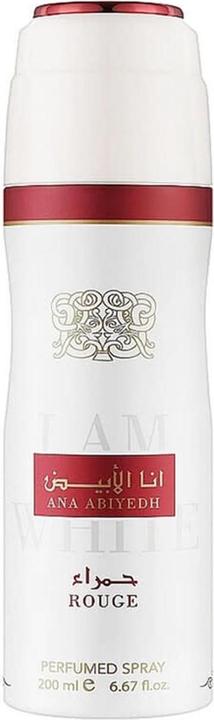 Lattafa Perfumes Lattafa Ana Abiyedh Rouge Deodorant Spray (Spray, 200 ml)