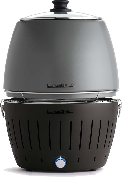 Produktbild LotusGrill Grillhaube mit Glaseinsatz XL