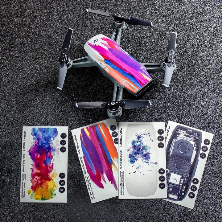 Produktbild DJI 4-Pack Skin (Drohnen Skins, DJI Spark)