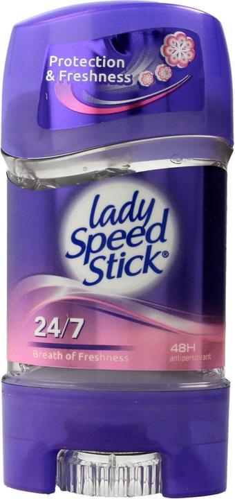 Actual product image Colgate Lady Speed Stick Deodorant gel 24/7 Breath of Freshness 65g (Stick)