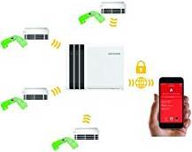 Actual product image Hekatron Genius Plus X 10-year smoke alarm device