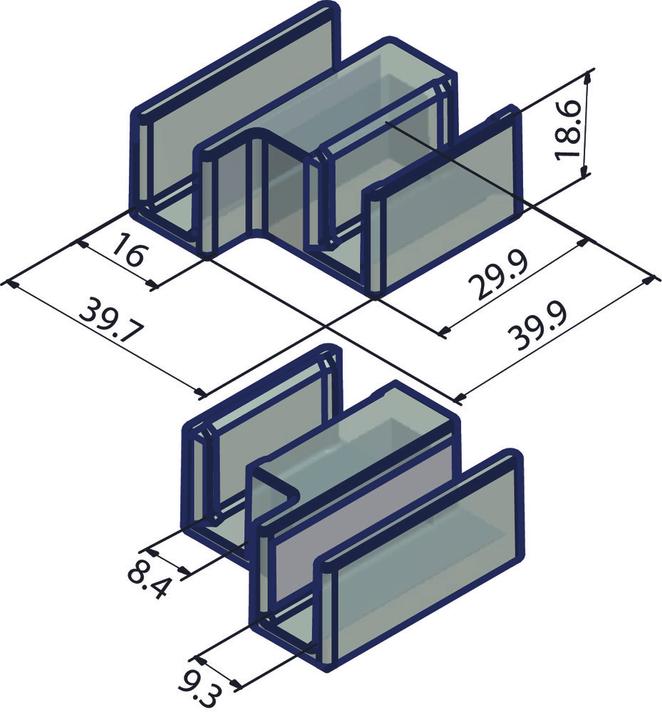 Actual product image Vitris Floor guide Aquant 40