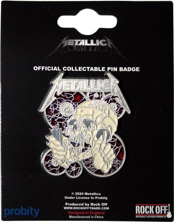Produktbild Metallica Abzeichen The Shortest Straw ZinkLegierung