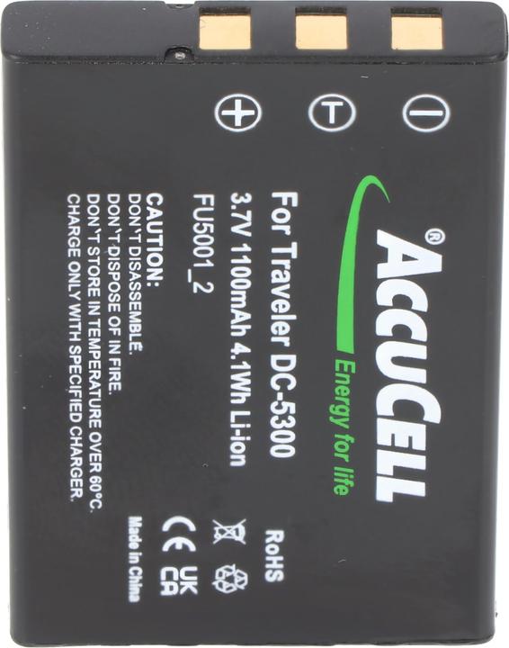 Actual product image HP Battery Photosmart A1812A, L1812A, L1812B (Rechargeable battery)