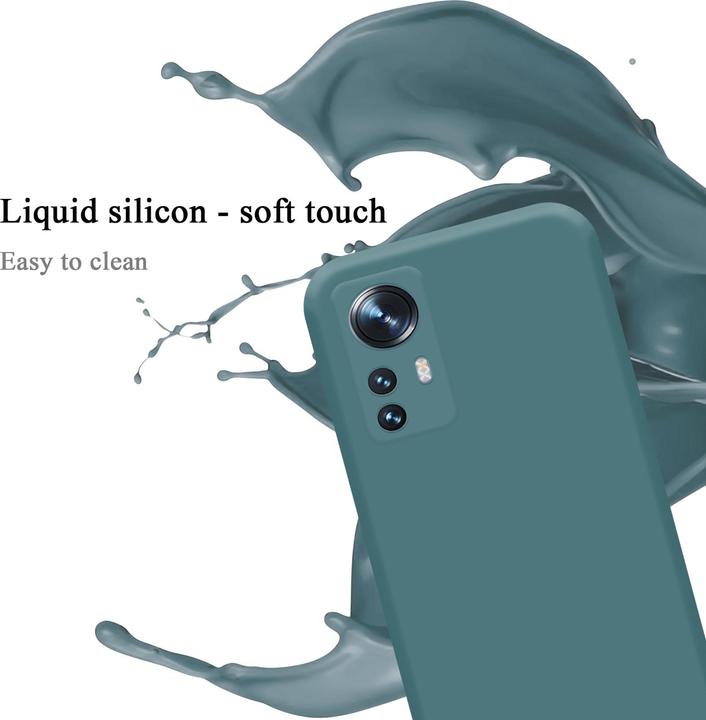 Actual product image Cadorabo TPU Liquid Silicone Case Cover for Xiaomi 12 / 12X (Xiaomi 12X)
