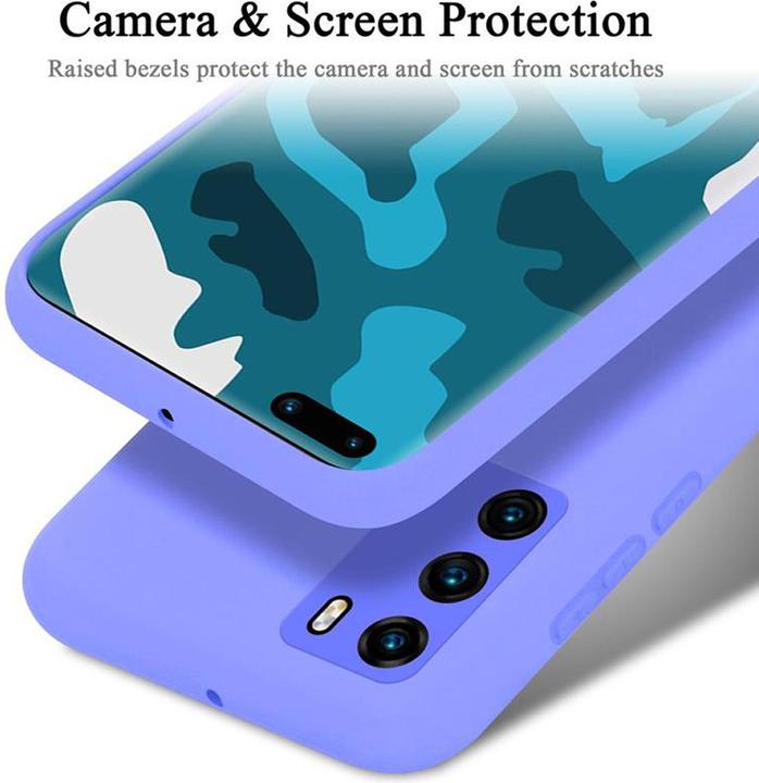 Immagine prodotto Cadorabo Copertura della cassa del silicone liquido TPU (Huawei P40)