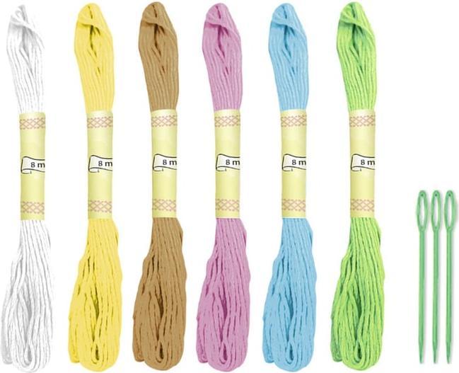 Produktbild Ursus Bastelset Stickkarten Ganzjahr