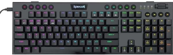 Redragon Klawiatura K618 Horus Box Red (K618-B-RGB) (US, Cable)