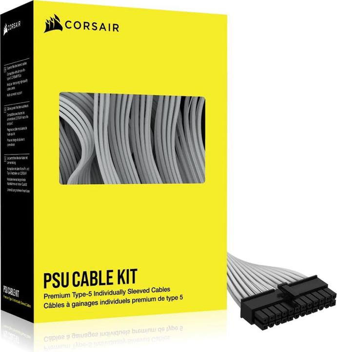 Produktbild Corsair Premium PSU Cables Starter-Kit Typ 5 mit Einzelummantelung