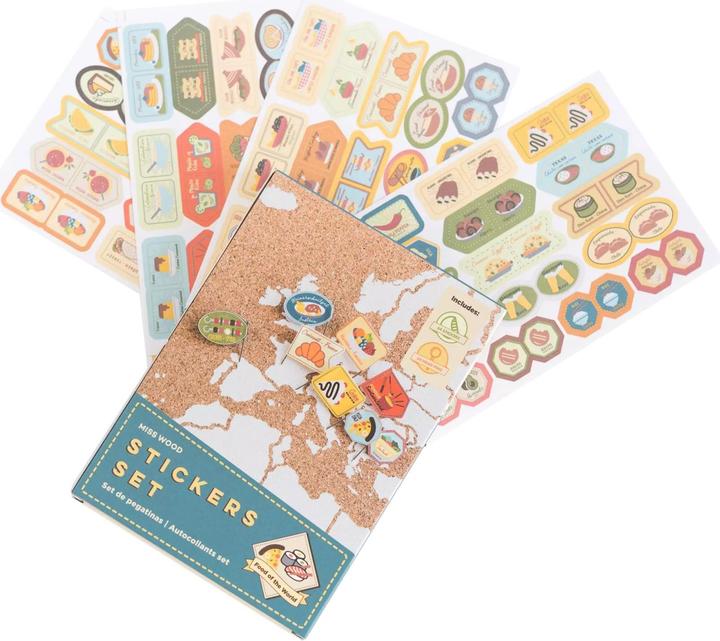 Sticker Set - Food of the World