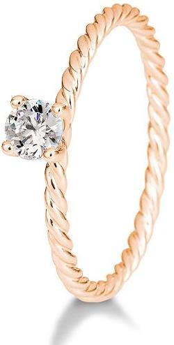 Produktbild Breuning Verlobungsring Kordel (48, 585/14 K Gold)