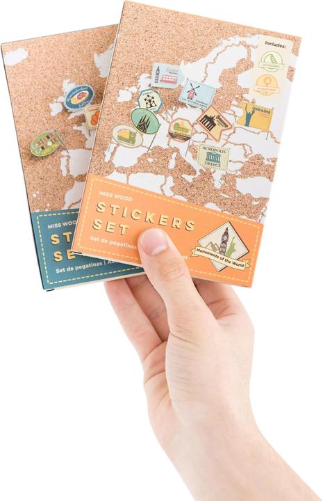 Image du produit Miss wood Sticker Set - Monuments of the World