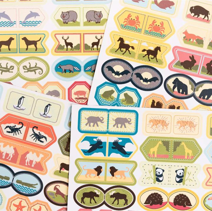 Sticker Set - Animals of the World
