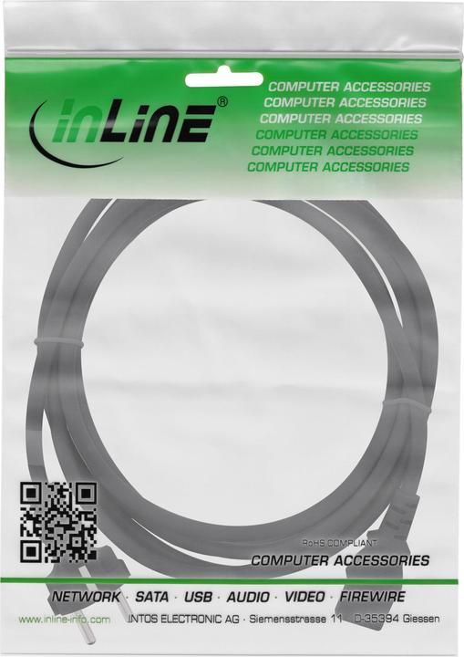 Productafbeelding InLine Netkabel (0.30 m)