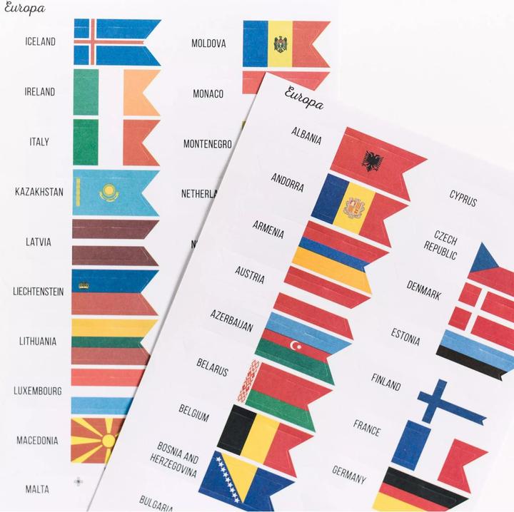 Image du produit Miss wood Flags World Pack