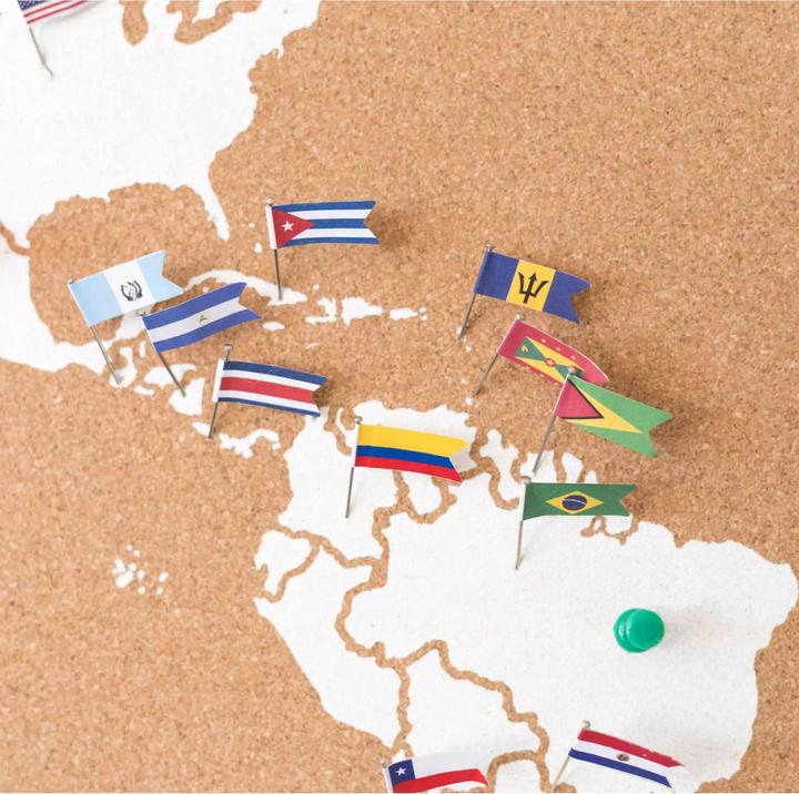Image du produit Miss wood Flags World Pack