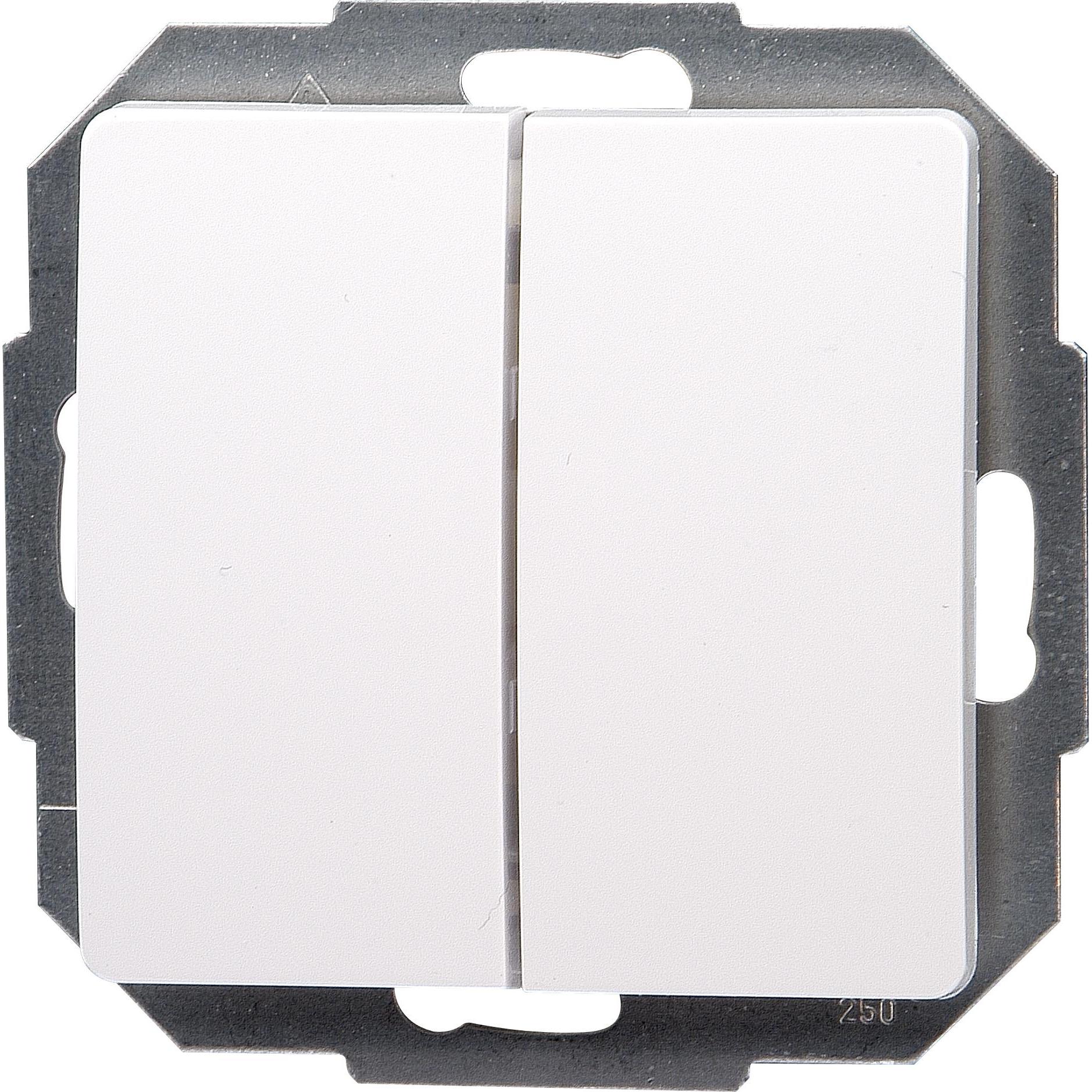 Kopp Einsatz Serienschalter Paris Weiss 650502062 - kaufen bei Digitec