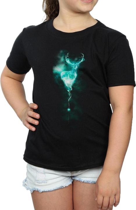 Immagine prodotto Girls Patronus Stag Maglietta in cotone (128)