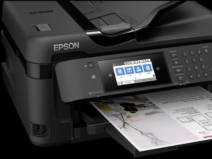 Actual product image Epson WF-7715DWF WorkForce (Ink, Colour)