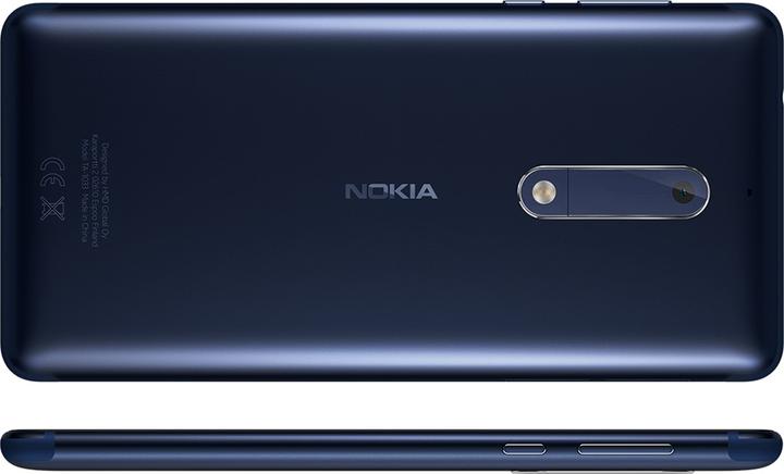 Immagine prodotto Nokia 5 (16 GB, Blu temperato, 5.20", Doppia SIM + SD, 13 Mpx, 4G)