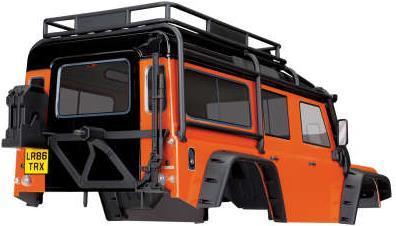 Produktbild Traxxas TRX-4 Karosserie Land Rover Defender adventure orange