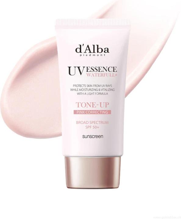Produktbild d'Alba Waterfull Tone-Up Sun Cream OTC (Sonnencreme Gesicht, SPF 50+, 50 ml)