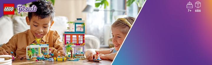 Produktbild LEGO Ferienhaus am Strand (41709, LEGO Friends)