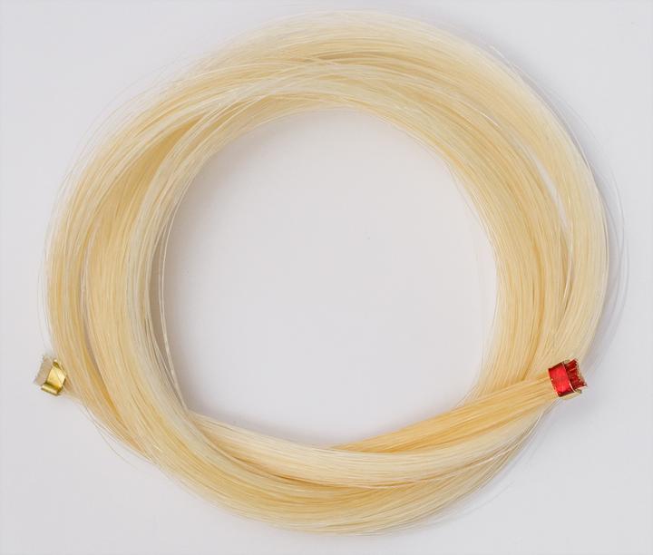 Immagine prodotto P&H Bows Crini per arco, per arco di violino in fibra di vetro, vero crine di cavallo (4 x, violino)