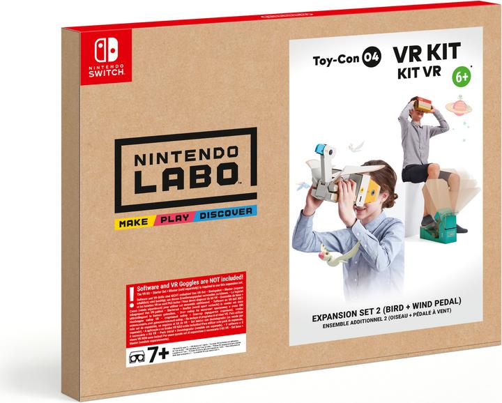 Actual product image Nintendo Labo: Toy-Con 04: Expansion pack 2 (bird + wind pedal) (Switch, Multilingual)