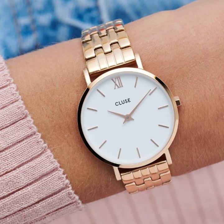 Actual product image Cluse Strap 16 mm (16 mm, Stainless steel)