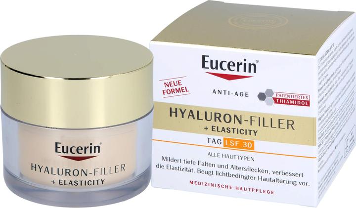 Produktbild Eucerin HYALURON-FILLER + ELASTICITY Tagespflege LSF 30 (50 ml, Tagescreme, SPF 30)
