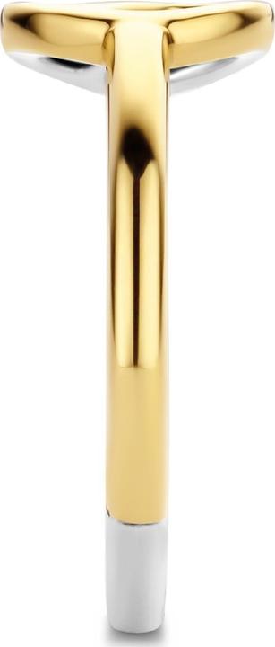Image du produit Ti Sento Milano Bague avec symbole de paix plaqué or 12222SY (56, Argent 925)