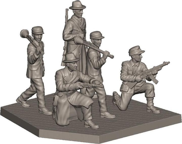 Actual product image 1:72 People's Storm, Berlin 1945