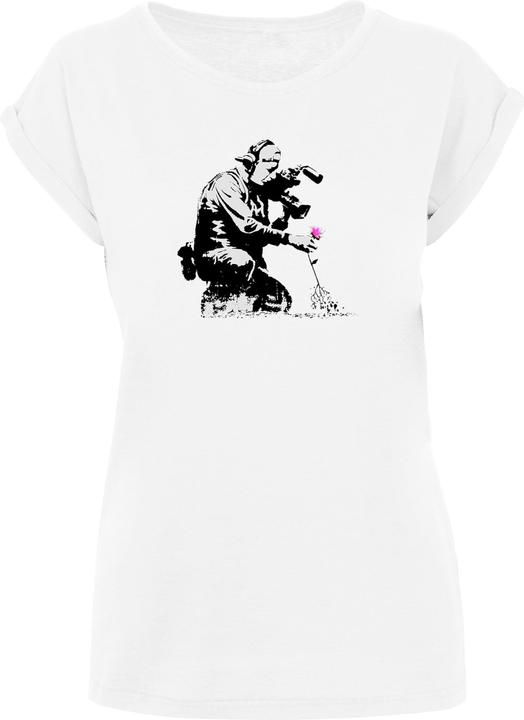 Merchcode Ladies Flower Puller T-Shirt - 111927 (M)