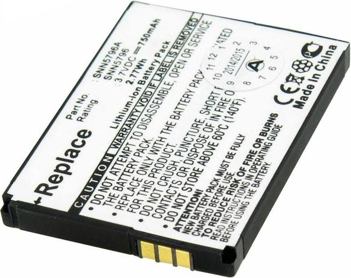 Produktbild AccuCell Akku Motorola F3, BD50 Akku CFNN6008, Motofone F3