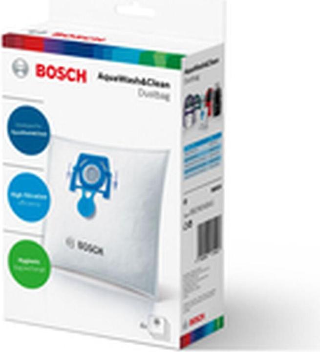 Actual product image Bosch Hausgeräte BBZWD4BAG Additional cylinder vacuum dust bag (4 x)