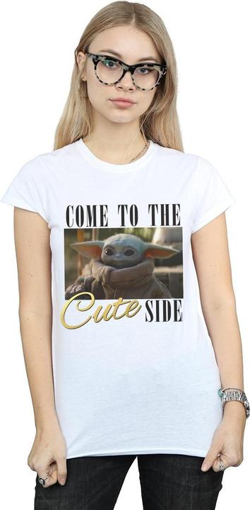 Produktbild Star Wars The Mandalorian Come To The Cute Side TShirt (XL)