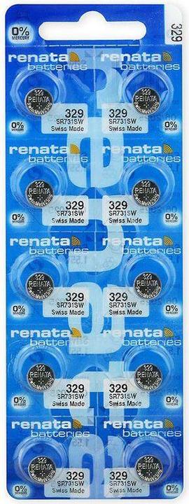 Produktbild Renata 329 / SR731SW (10 Stk., V329, SR731, 37 mAh)
