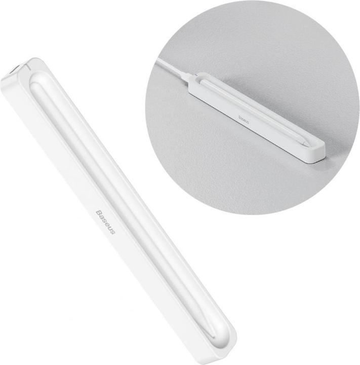Actual product image Baseus Wireless charging case for Smooth Writing Stylus (white)