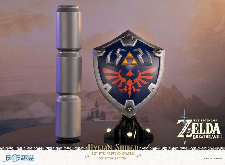 Actual product image First 4 Figures Zelda Breath of the Wild Hylian Shield - Collector Edition